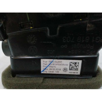 Recambio de rejilla aireadora para volkswagen polo 1.0 tsi referencia OEM IAM 2G1819703GR LADO IZQUIERDO 