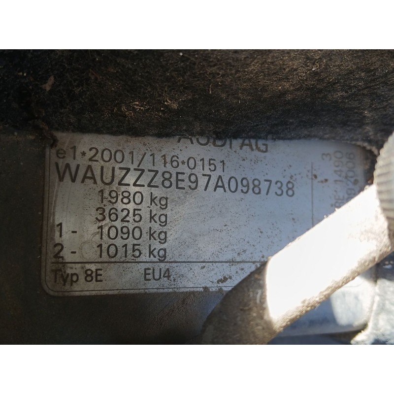 AUDI A4 B7 (8EC) 2006