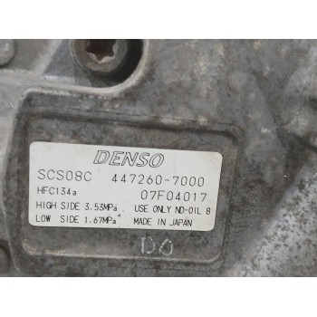 Recambio de compresor aire acondicionado para fiat doblo monospace (119_, 223_) 1.9 jtd referencia OEM IAM 4472607000  