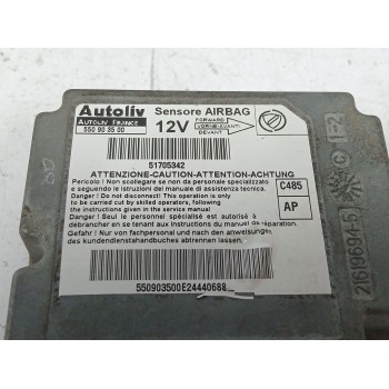 Recambio de centralita airbag para fiat doblo monospace (119_, 223_) 1.9 jtd referencia OEM IAM 51705342 5509035 