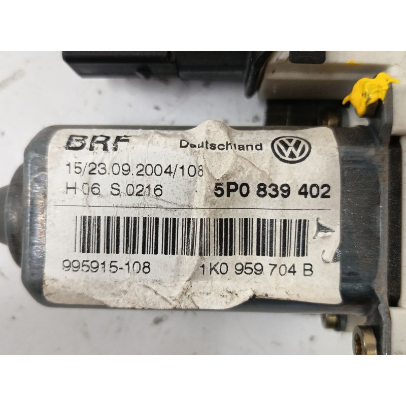 MOTOR ELEVALUNAS TRASERO DERECHO 1K0959704B