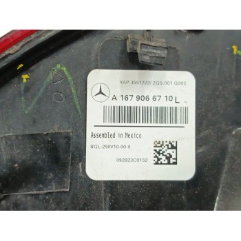 Recambio de piloto trasero izquierdo para mercedes-benz gle (v167) gle 300 d 4-matic (167.109) referencia OEM IAM A1679066710  