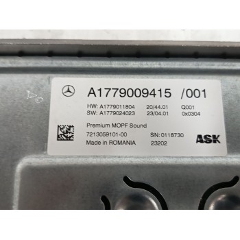 Recambio de modulo electronico para mercedes-benz gle (v167) gle 300 d 4-matic (167.109) referencia OEM IAM A1779009415 A1779011