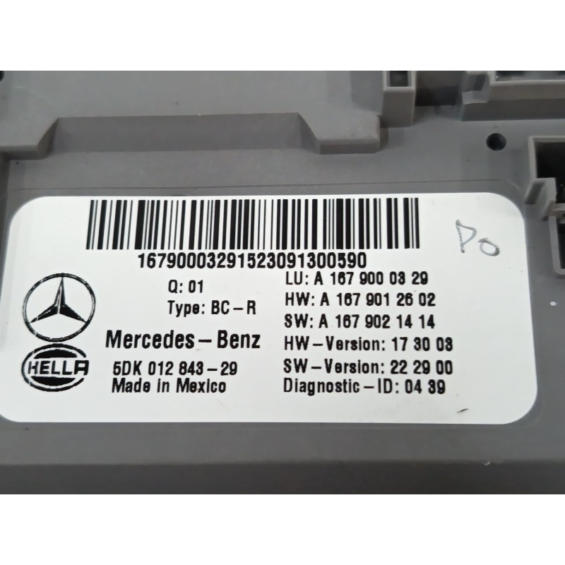 MODULO ELECTRONICO A1679012602 A1679021414