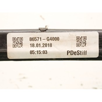 Recambio de refuerzo paragolpes delantero para hyundai i30 (pde, pd, pden) 1.0 t-gdi referencia OEM IAM 64900G4000 86571G4000 