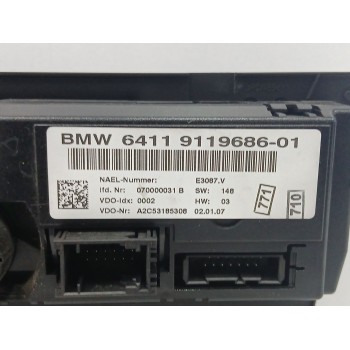 Recambio de mando climatizador para bmw 3 (e90) 320 d referencia OEM IAM 64119119686 A2C53185308 