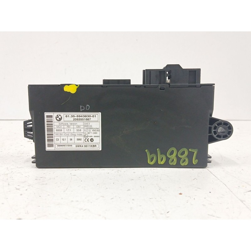 Recambio de modulo electronico para bmw 3 (e90) 320 d referencia OEM IAM 61356943830 5WK49511KBR 