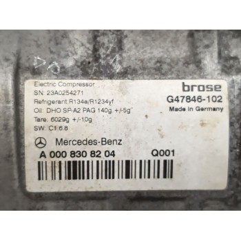 Recambio de compresor aire acondicionado para mercedes-benz gle (v167) gle 300 d 4-matic (167.109) referencia OEM IAM A000830820