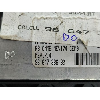 Recambio de centralita motor uce para peugeot 308 i (4a_, 4c_) 1.6 16v referencia OEM IAM 9664738680  