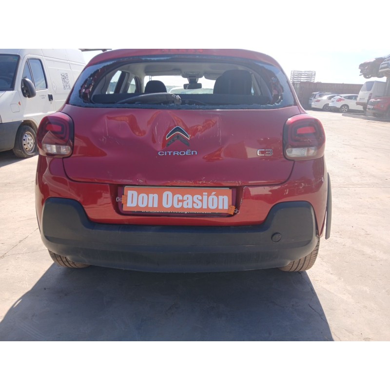 Recambio de paragolpes trasero para citroën c3 iii (sx) 1.2 vti 82 referencia OEM IAM   