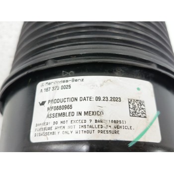Recambio de muelle amortiguacion para mercedes-benz gle (v167) gle 300 d 4-matic (167.109) referencia OEM IAM A1673200025  