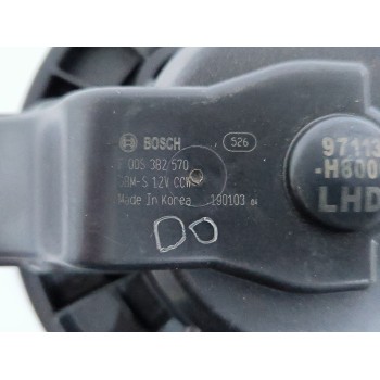 Recambio de motor calefaccion para kia stonic (yb) 1.0 t-gdi referencia OEM IAM F0053B2570  