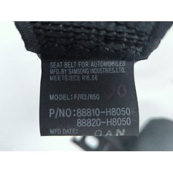 Recambio de cinturon seguridad delantero derecho para kia stonic (yb) 1.0 t-gdi referencia OEM IAM 88810H8050 88820H8050 