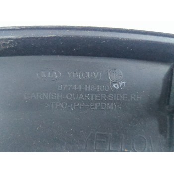 Recambio de aletin trasero derecho para kia stonic (yb) 1.0 t-gdi referencia OEM IAM 87744H8400  