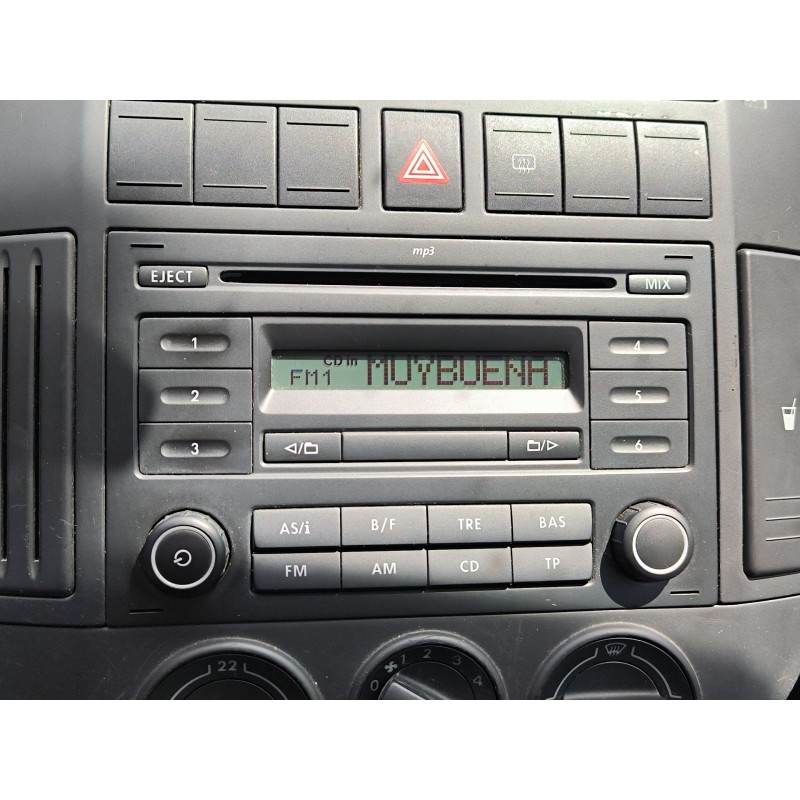 Recambio de sistema audio / radio cd para volkswagen polo iv (9n_, 9a_) 1.4 tdi referencia OEM IAM   