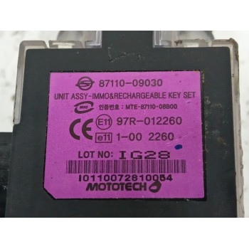 Recambio de antirrobo para ssangyong actyon i 2.0 xdi referencia OEM IAM 8711009030  