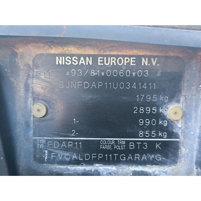 NISSAN PRIMERA (P11) 1999