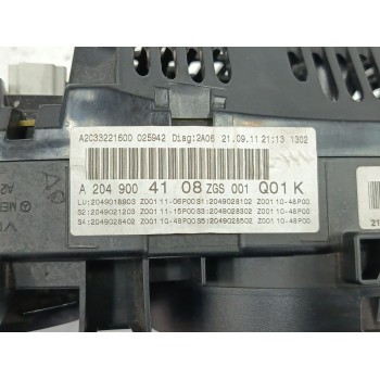 Recambio de cuadro instrumentos para mercedes-benz clase c coupé (c204) c 250 cdi (204.303) referencia OEM IAM A2049004108 A2C33