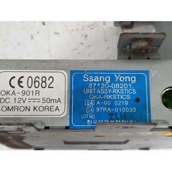 Recambio de modulo electronico para ssangyong rexton / rexton ii (gab_) 2.7 xdi referencia OEM IAM 8712008201  