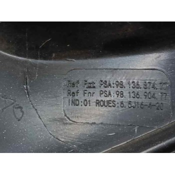 Recambio de tapacubos para citroën c3 1.5 blue-hdi fap referencia OEM IAM 9813687477  