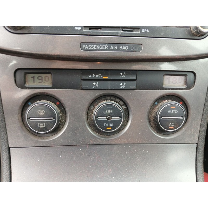 Recambio de mando climatizador para volkswagen passat b6 (3c2) 2.0 tdi referencia OEM IAM   