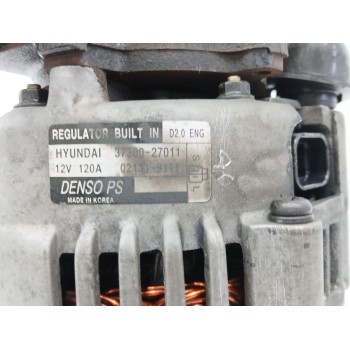 Recambio de alternador para hyundai trajet (fo) 2.0 crdi referencia OEM IAM 3730027011 0213919111 