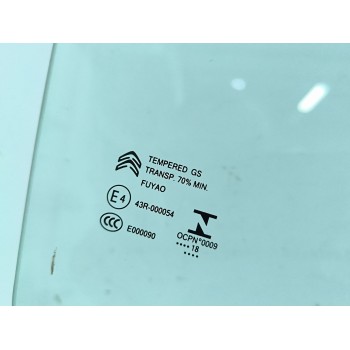Recambio de luna trasera izquierda para citroën c3 aircross i (2r_, 2c_) 1.2 puretech 110 (2rhnzb, 2rhnzw, 2rhnpx, 2rhnpj) refer