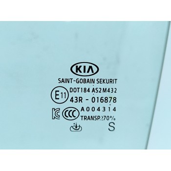 Recambio de luna trasera izquierda para kia niro i (de) 1.6 gdi hybrid referencia OEM IAM   