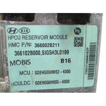 Recambio de inverter / converter para kia niro i (de) 1.6 gdi hybrid referencia OEM IAM 366002B211  366102B000