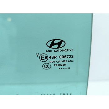 Recambio de luna trasera izquierda para hyundai tucson (tl, tle) 1.6 gdi referencia OEM IAM   