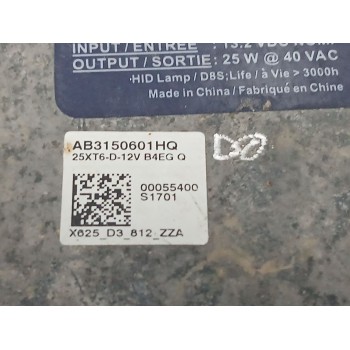 Recambio de centralita faros xenon para kia niro i (de) 1.6 gdi hybrid referencia OEM IAM AB3150601HQ  