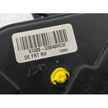 Recambio de cerradura puerta delantera derecha para kia niro i (de) 1.6 gdi hybrid referencia OEM IAM 81320G5040  