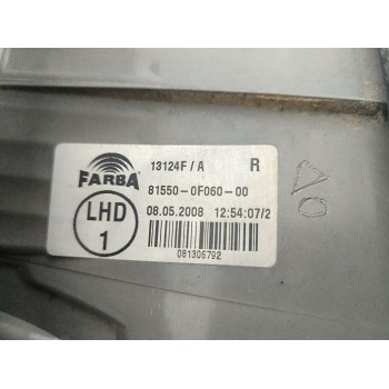 Recambio de piloto trasero derecho para toyota corolla verso (zer_, zze12_, r1_) 2.2 d-4d (aur10_) referencia OEM IAM 815500F060