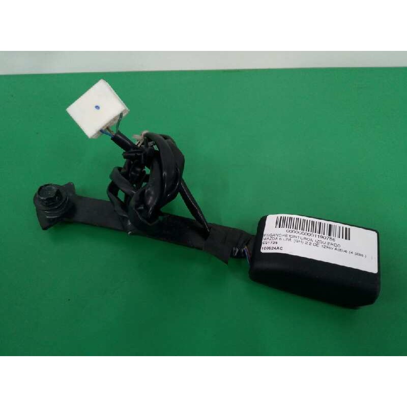 Recambio de enganche cinturon izquierdo para mazda 6 lim. (gh) 2.2 de 129cv active (4 ptas.) referencia OEM IAM 100524AC DELANTE