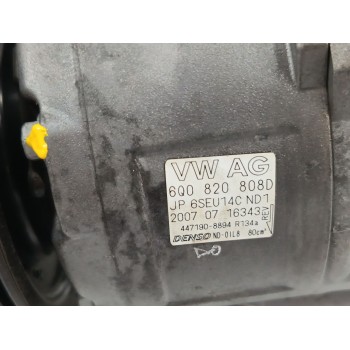 Recambio de compresor aire acondicionado para seat cordoba (6l2) 1.6 16v referencia OEM IAM 6Q0820808D 4471908894 