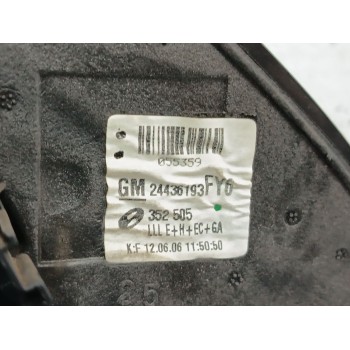 Recambio de retrovisor izquierdo para opel vectra c gts (z02) 1.9 cdti (f68) referencia OEM IAM 24436193  