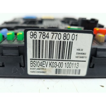 Recambio de caja reles / fusibles para peugeot partner tepee 1.6 hdi 90 referencia OEM IAM 967847708001  
