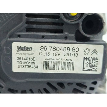 Recambio de alternador para peugeot partner tepee 1.6 hdi 90 referencia OEM IAM 9678048880 2614016E 