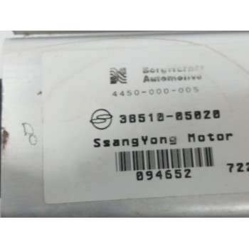 Recambio de centralita motor uce para ssangyong musso (fj) 2.9 td referencia OEM IAM 3851005020  