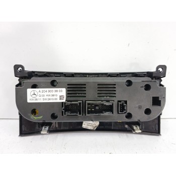 Recambio de mando climatizador para mercedes-benz clase c coupé (c204) c 250 cdi (204.303) referencia OEM IAM A2049003803  