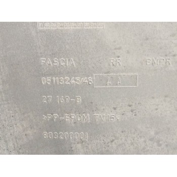 Recambio de paragolpes trasero para chrysler voyager iv (rg, rs) 2.8 crd referencia OEM IAM 68125727AA 0511324546AA 5018631AA