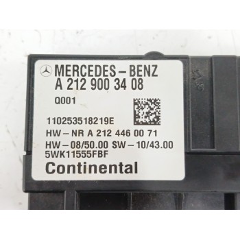 Recambio de modulo electronico para mercedes-benz clase c coupé (c204) c 250 cdi (204.303) referencia OEM IAM A2129003408 5WK115