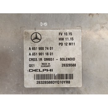 Recambio de centralita motor uce para mercedes-benz clase c coupé (c204) c 250 cdi (204.303) referencia OEM IAM A6519007401 A651