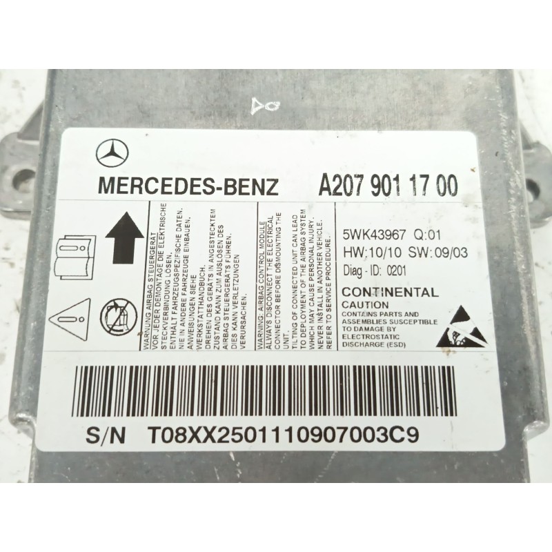 CENTRALITA AIRBAG 5WK43967