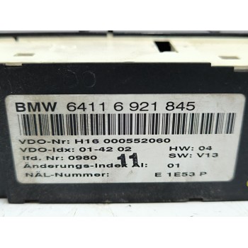 Recambio de mando calefaccion / aire acondicionado para bmw 3 coupé (e46) 318 ci referencia OEM IAM 64116921845 H16000552060 