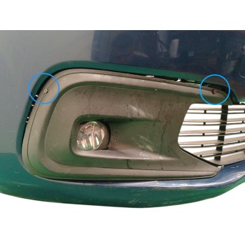 Recambio de paragolpes delantero para citroën c4 picasso 1.6 blue-hdi fap referencia OEM IAM 1617535880  