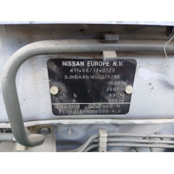 nissan almera ii (n16) del año 2002