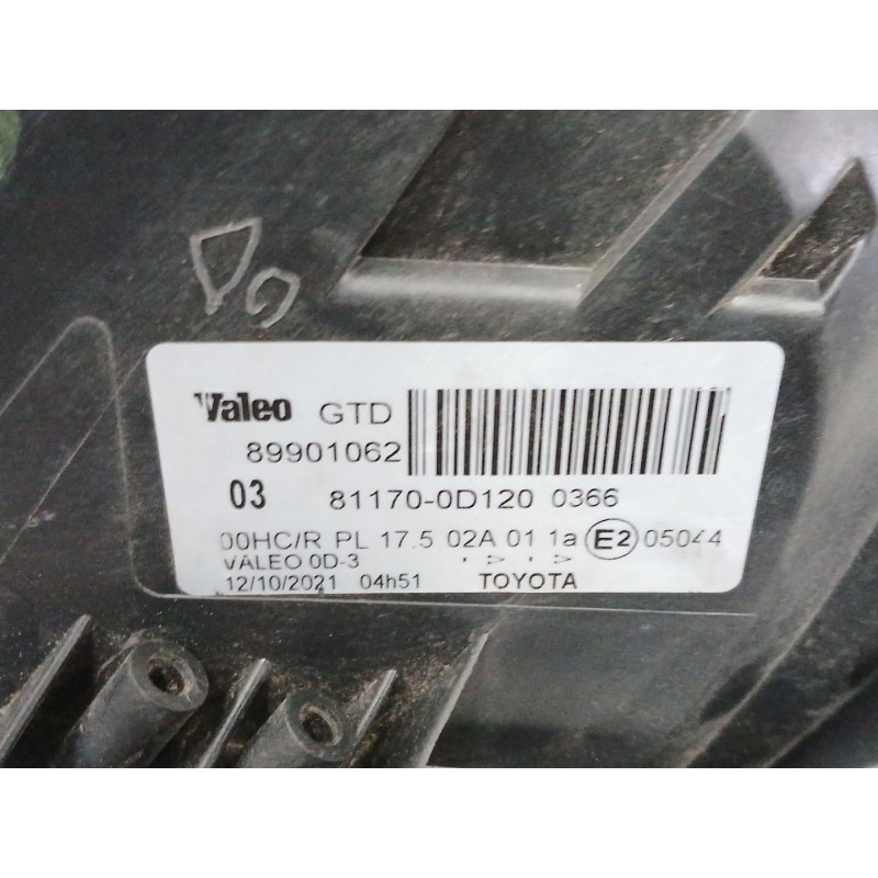FARO IZQUIERDO 89901062