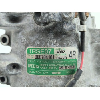Recambio de compresor aire acondicionado para honda civic viii hatchback (fn, fk) 2.2 ctdi (fk3) referencia OEM IAM 38800RSRE010