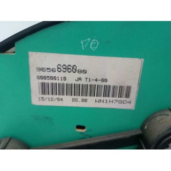 Recambio de cuadro instrumentos para peugeot partner (s2) 2.0 hdi cat referencia OEM IAM 9656696080  